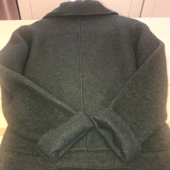 ITALIAN WOOL DARK GREEN JACKET - Picture 4 of 7